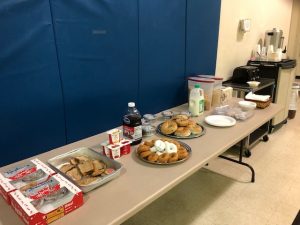 Beginning 09/05/2019 
Thursday Morning Breakfast 9:00-10:00