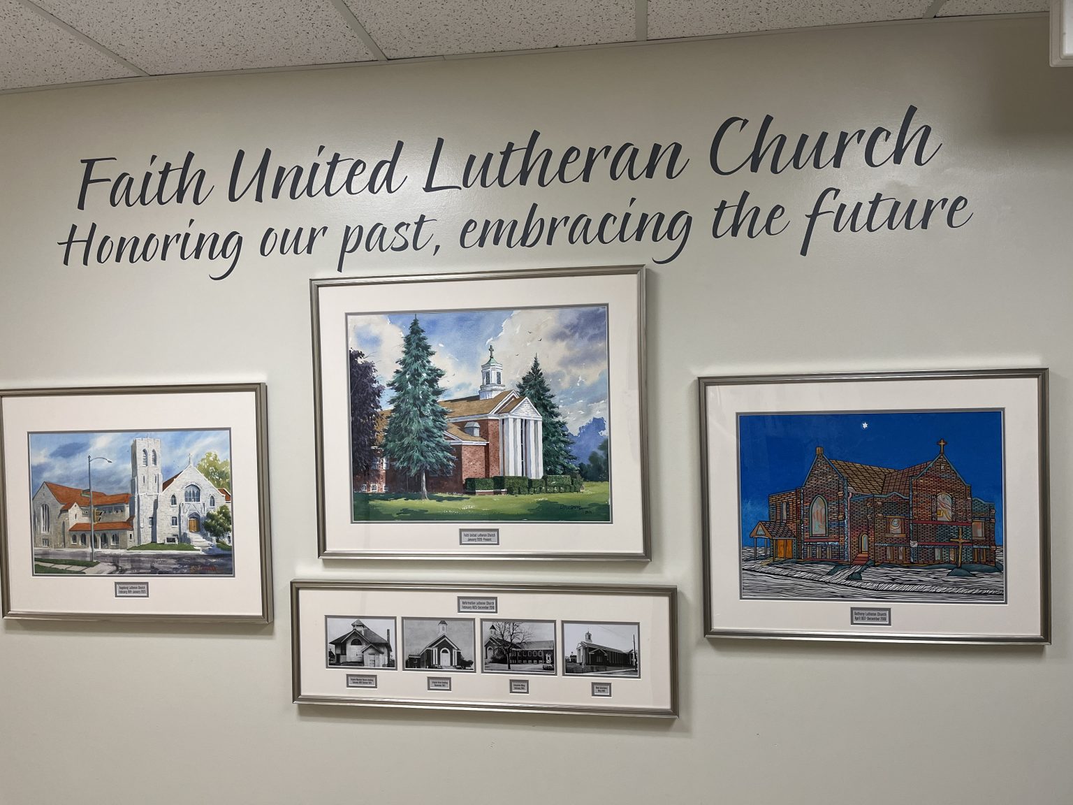 Unity Wall Our Faith United Family